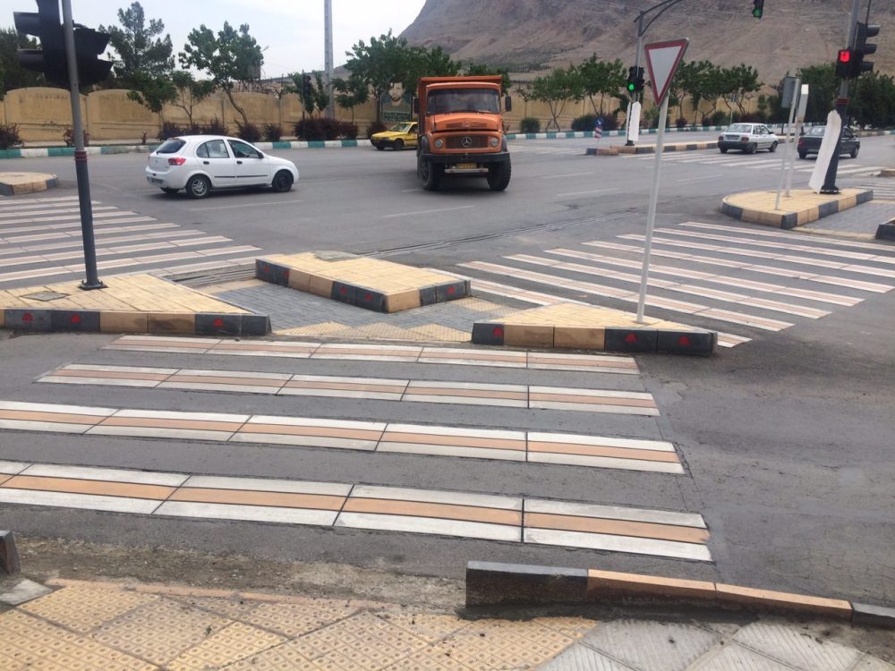 قطعات بتن نانو پلیمری عابر پیاده